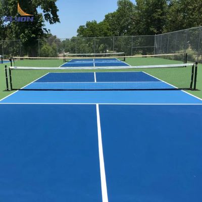 ราคาดี แผ่นสลิดกัน UV ป้องกัน Pickleball Court Mat ด้วย 2 มม PVC แผ่นฐาน ออนไลน์