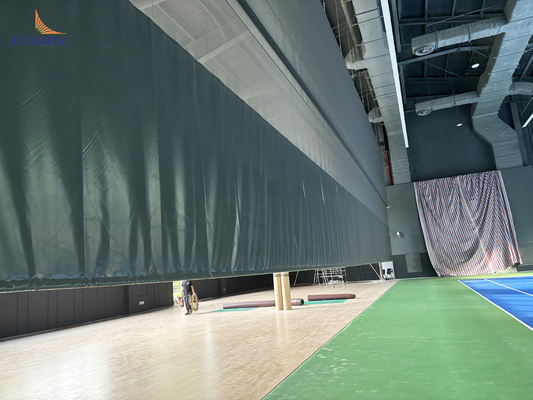 ราคาดี ม่านกั้นผ้าความแข็งแรงสูงสำหรับพื้นที่กีฬาในร่มและกลางแจ้ง ออนไลน์