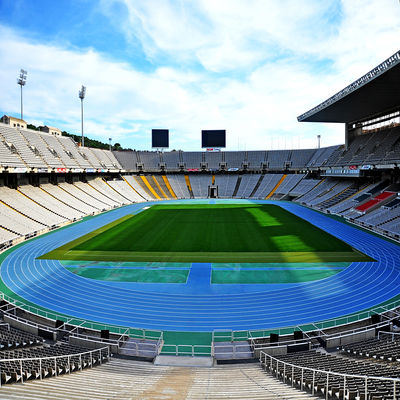 ราคาดี EPDM SBR Athletic Synthetic Track Sandwich System With IAAF Approved ออนไลน์