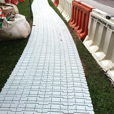 ราคาดี Durable Rot Proof Portable Event Flooring For Grass Protection 1 . 8 Cm Thickness ออนไลน์