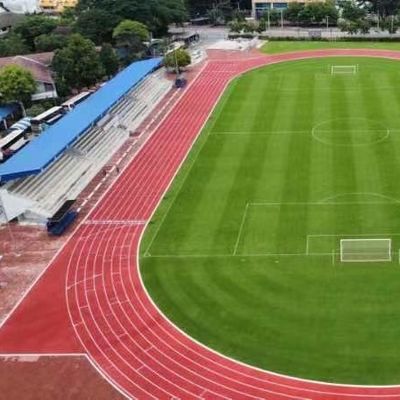ราคาดี ลู่วิ่ง EPDM เป็นมิตรกับสิ่งแวดล้อมพร้อมระบบระบายอากาศเคลือบสเปรย์ ออนไลน์