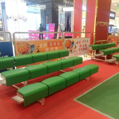 ราคาดี 3 แถว อัฒจันทร์ โลหะกลางแจ้งสำหรับสนามเด็กเล่น โรงยิม สนามกีฬา ออนไลน์