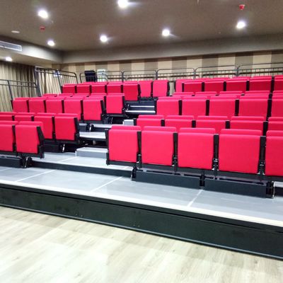 ราคาดี วีไอพีอัฒจันทร์ในร่มแบบพับเก็บได้สะดวกสบายสำหรับสถานที่หอประชุม ออนไลน์