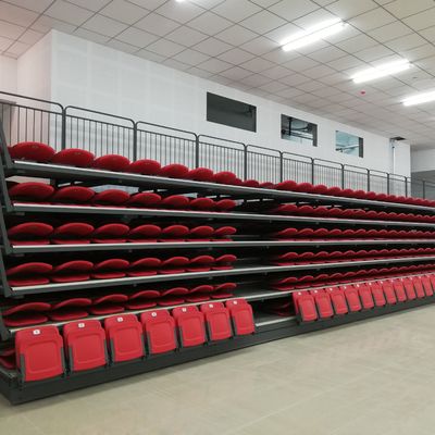 ที่นั่ง บลีชเชอร์ วัสดุ HDPE สำหรับโรงยิมของโรงเรียน