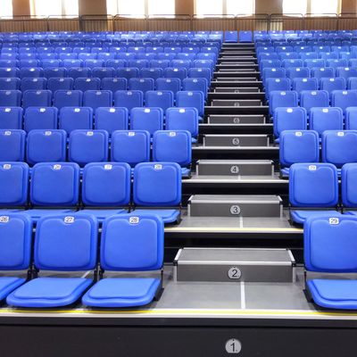ราคาดี พับที่นั่งพับเก็บได้ UV เสถียรสำหรับโรงยิมโรงยิมโรงเรียน OEM ออนไลน์