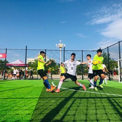 ราคาดี หญ้าเทียมสังเคราะห์ 50 มม. สำหรับสนามฟุตบอล ออนไลน์