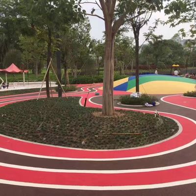 เม็ดยาง EPDM กันลื่นป้องกันรังสีอัลตราไวโอเลตสำหรับที่จอดรถ