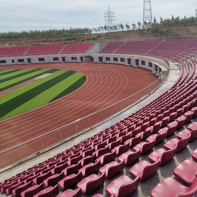 ที่นั่งสนามกีฬาพลาสติก VIP กลางแจ้ง 45 X 48 X 33 ซม. พร้อมสีที่กำหนดเอง