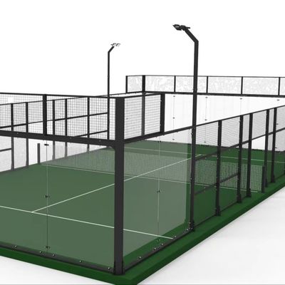สนามเทนนิสปาเดลสังเคราะห์เรียบง่าย การติดตั้งง่าย