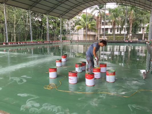 ราคาดี วัสดุสปอร์ตคอร์ท PU กันน้ํา สําหรับถ่านอัสฟัลตซีเมนต์ภายในหรือภายนอก ออนไลน์