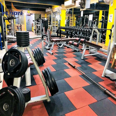 ราคาดี ตัวอย่างฟรี สัญลักษณ์ที่กําหนดเอง Gym Flooring Mat With Durability And Anti Wear Surface ออนไลน์