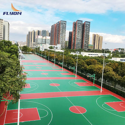 ราคาดี พื้นสปอร์ตพูล PU สแตนเดอร์ ITF สแตนดาร์ด โพลีอุเรธาน ออนไลน์