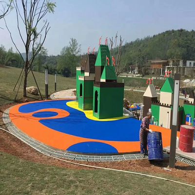 ราคาดี สนามเด็กเล่นกันเพลิง Epdm ผงยางเพิ่มความทนทาน ออนไลน์