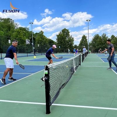 พรีเมียม 3 มิลลิเมตร Pickleball สนาม Mat สําหรับผลงานที่ไม่มีคู่