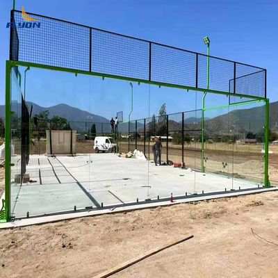 ราคาดี พื้นผิวเรียบ Padel สนามเทนนิส มาตรฐานสําหรับประสบการณ์การเล่นเรียบ ออนไลน์