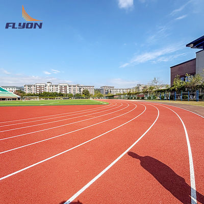 สนามแข่งขันเกรด สายวิ่งสังเคราะห์ กระเบื้องสําหรับสนามกีฬา สายทาร์ตาน