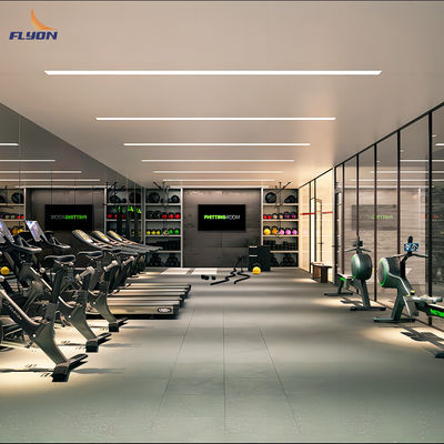 แผ่นปูพื้นยางกันลื่นสำหรับยิม สนามเด็กเล่น หนา 15-45 ซม.