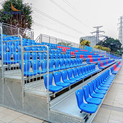 ราคาดี Temporary Outdoor Chairs Gym Aluminum Bleachers with Plastic Seats ออนไลน์