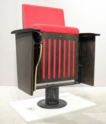 ราคาดี ที่นั่งโรงภาพยนตร์สมัยใหม่ทนทานเชิงพาณิชย์ EN1021 การจัดอันดับไฟไหม้ สำหรับโรงภาพยนตร์ โรงละคร ออนไลน์